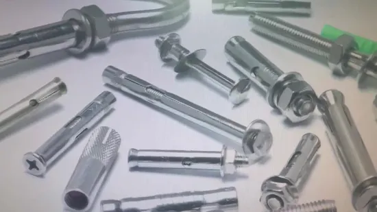 Carbon Steel Galvanized Wedge Anchor Screw Type Expansion Anchor